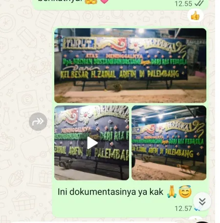 Pengiriman Papan Bunga Duka Gereja Bethany