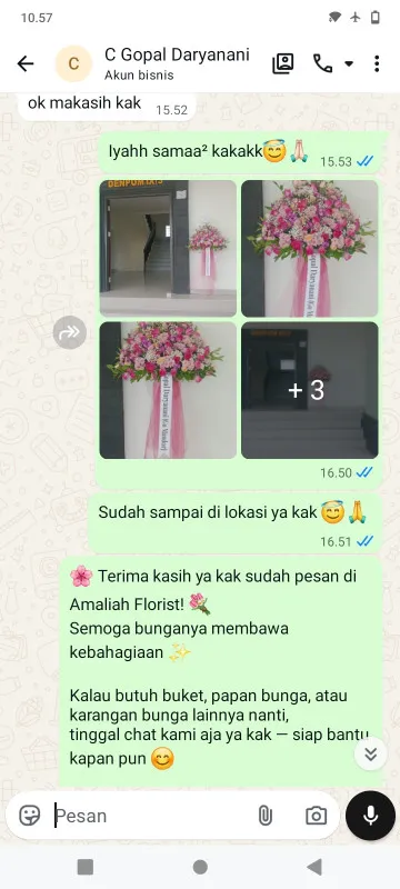 Pengiriman Karangan Bunga Gereja Bethany