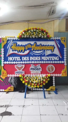 Papan Bunga di Gereja Bethany